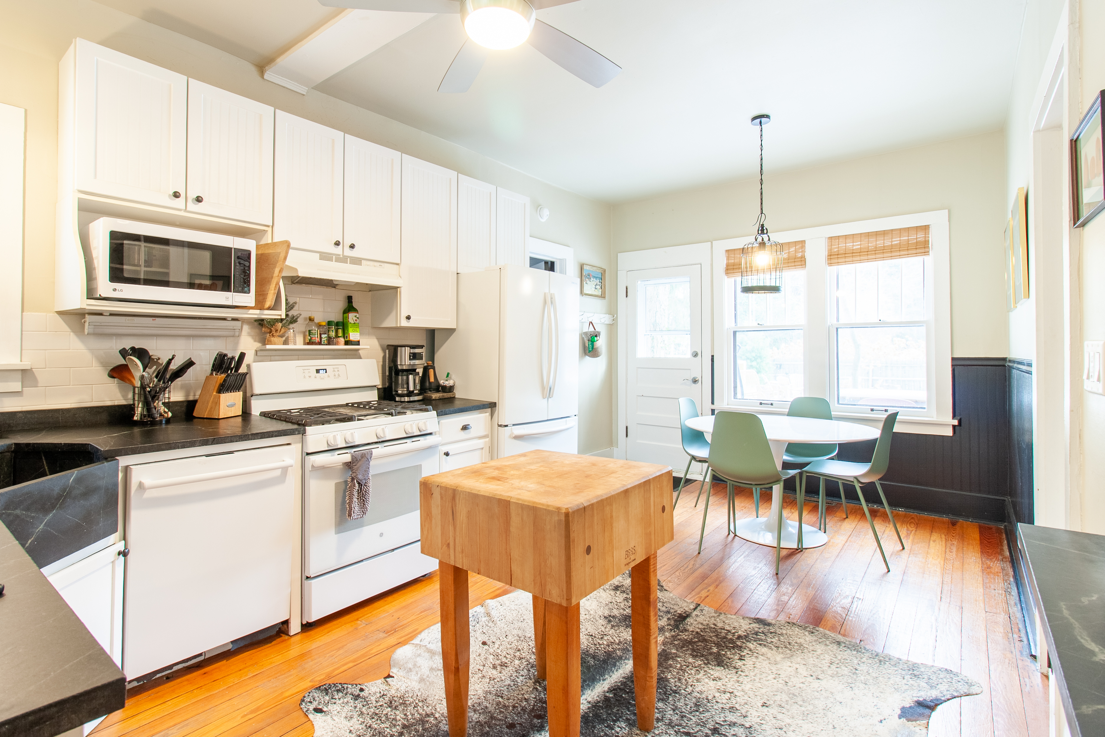Kitchen and dining nook